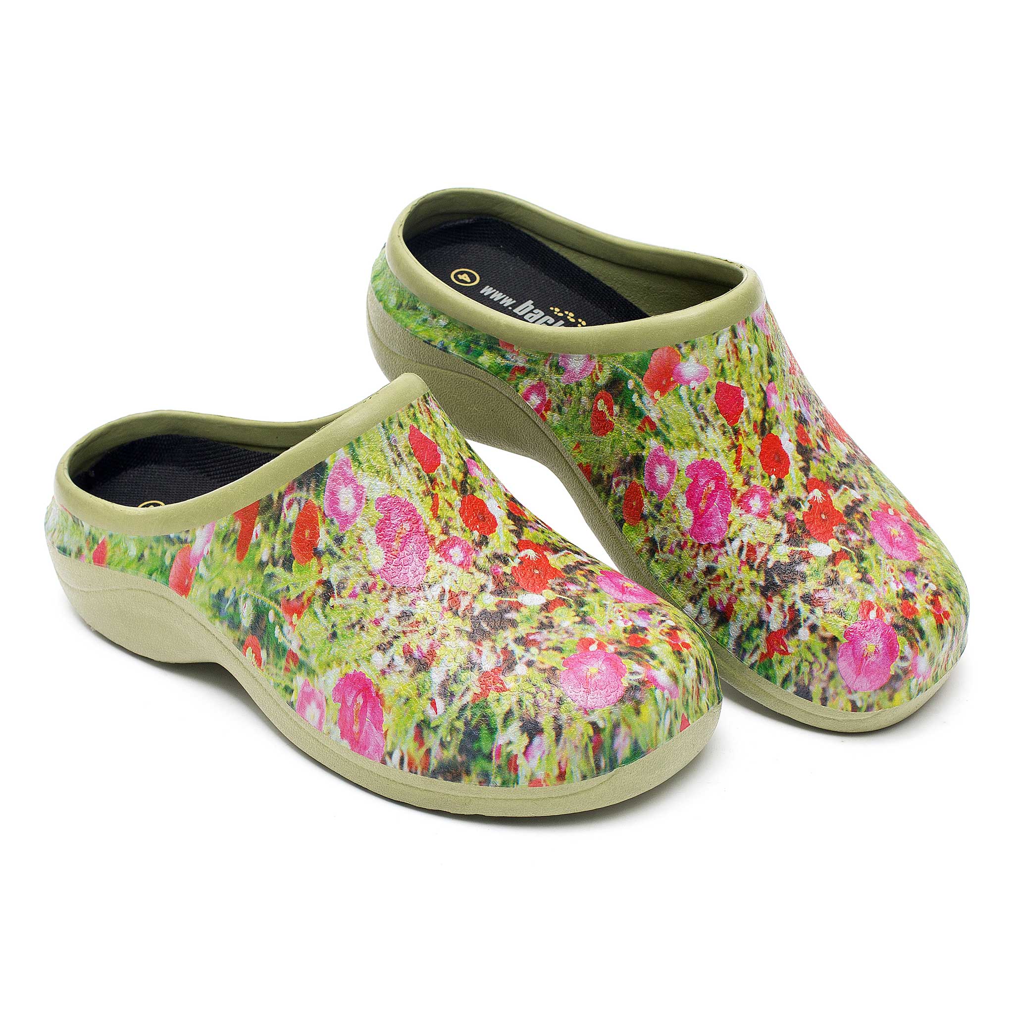 Poppy Explosion Classic Half Sizes Women s Clogs