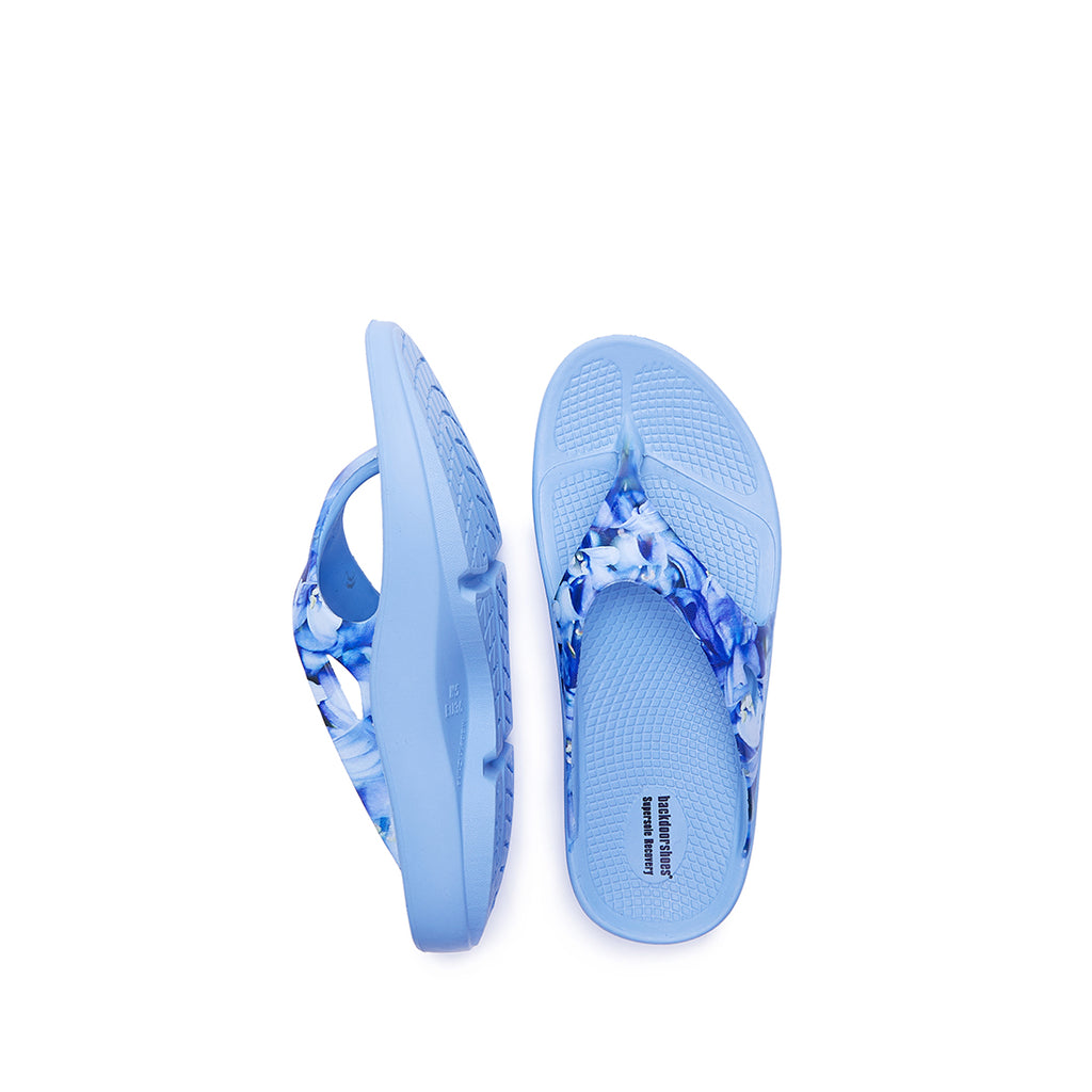 Backdoorshoes - Bluebell Pale Blue Recovery Supersole