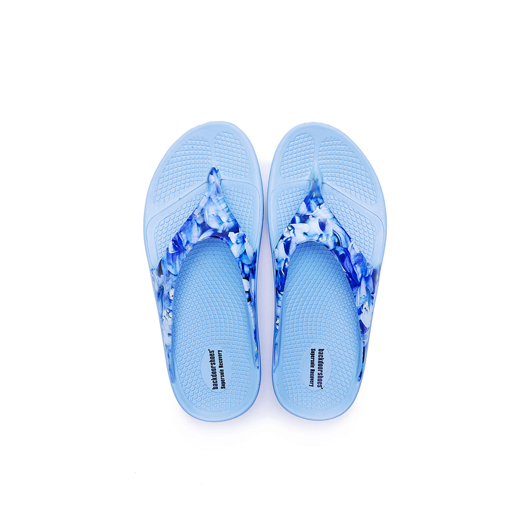 Backdoorshoes - Bluebell Pale Blue Recovery Supersole