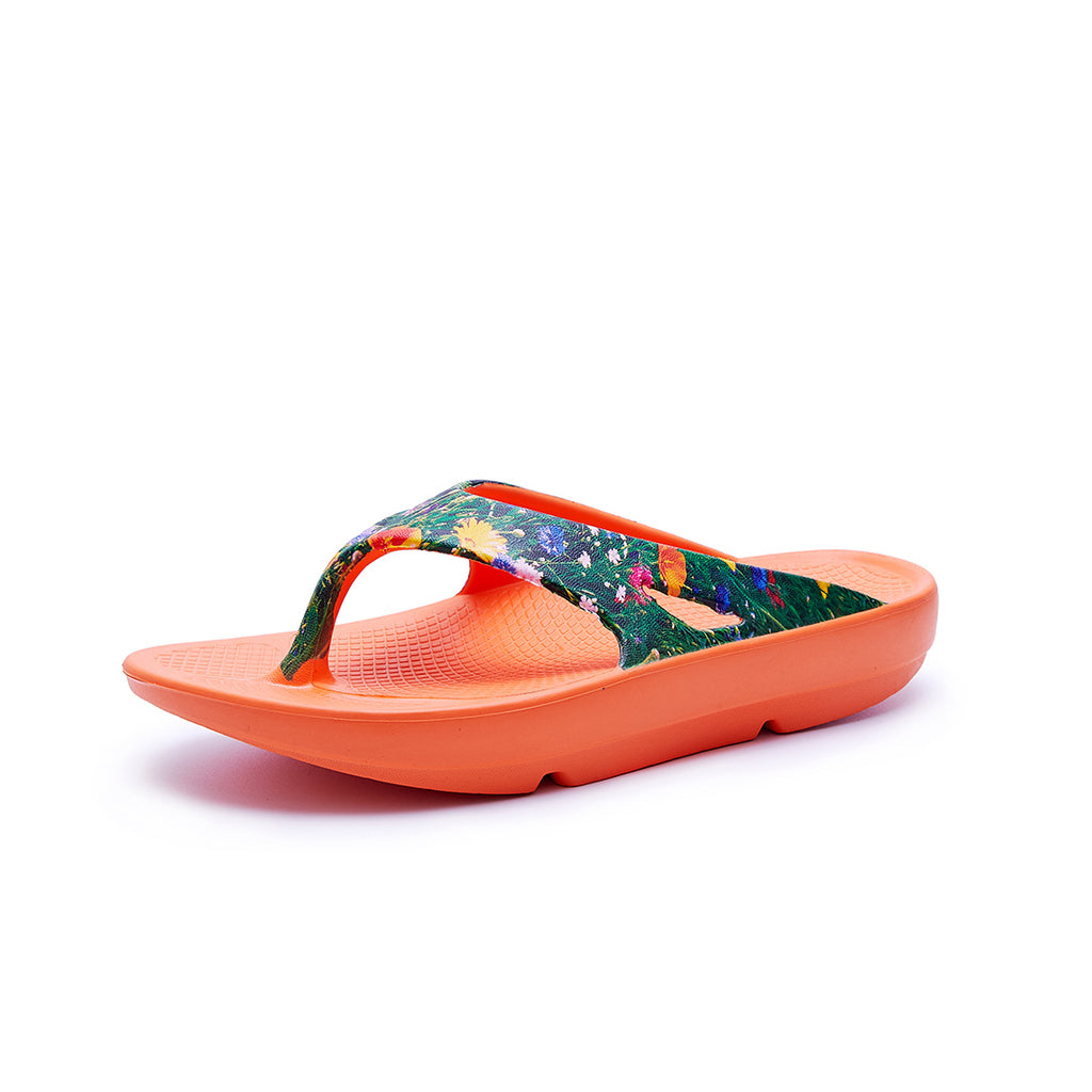 Backdoorshoes - Meadow Orange Recovery Supersole