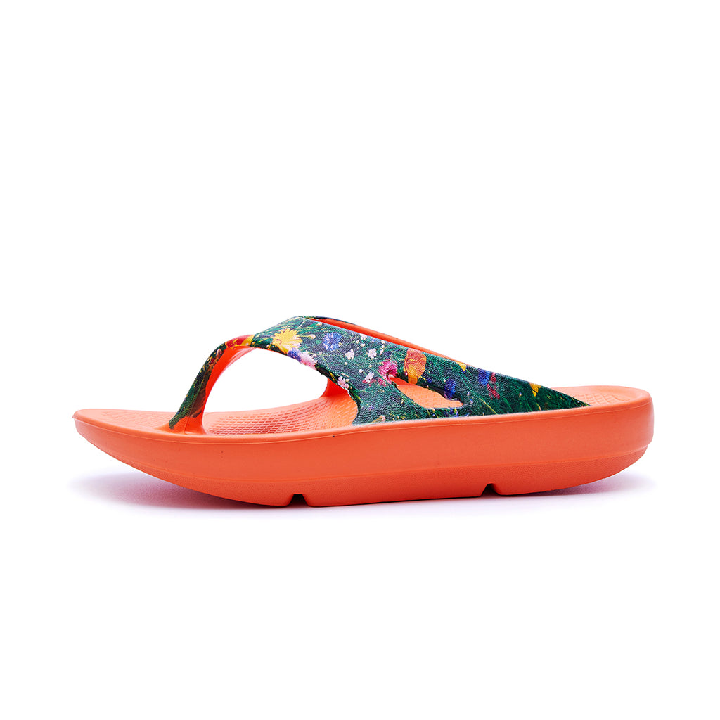 Backdoorshoes - Meadow Orange Recovery Supersole