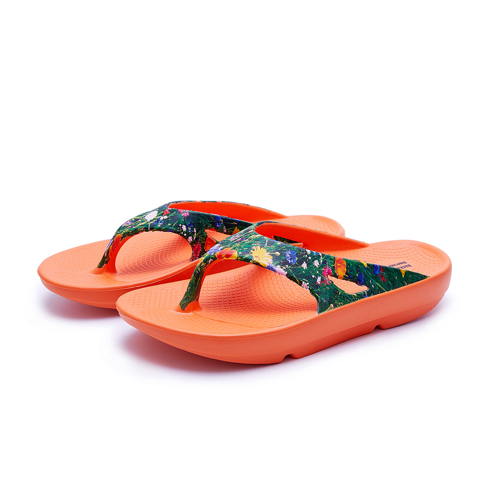 Backdoorshoes - Meadow Orange Recovery Supersole