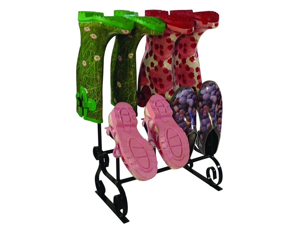 Wellington Boot and Walking Boot Stand holding 4 Pairs