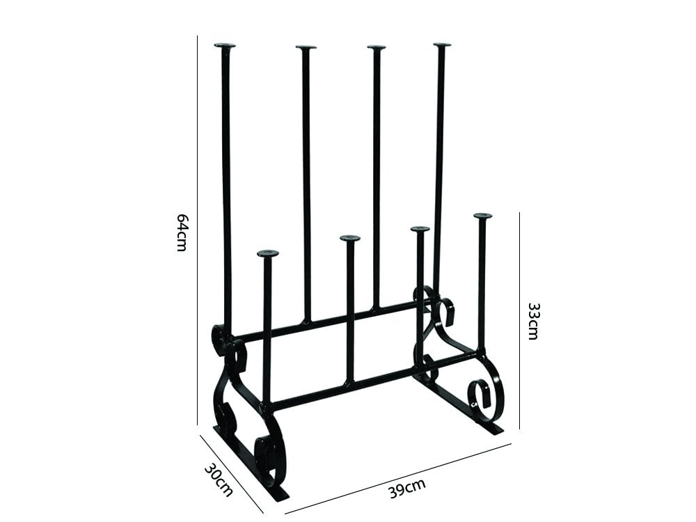 Wellington Boot and Walking Boot Stand, holds 4 pairs, measurements