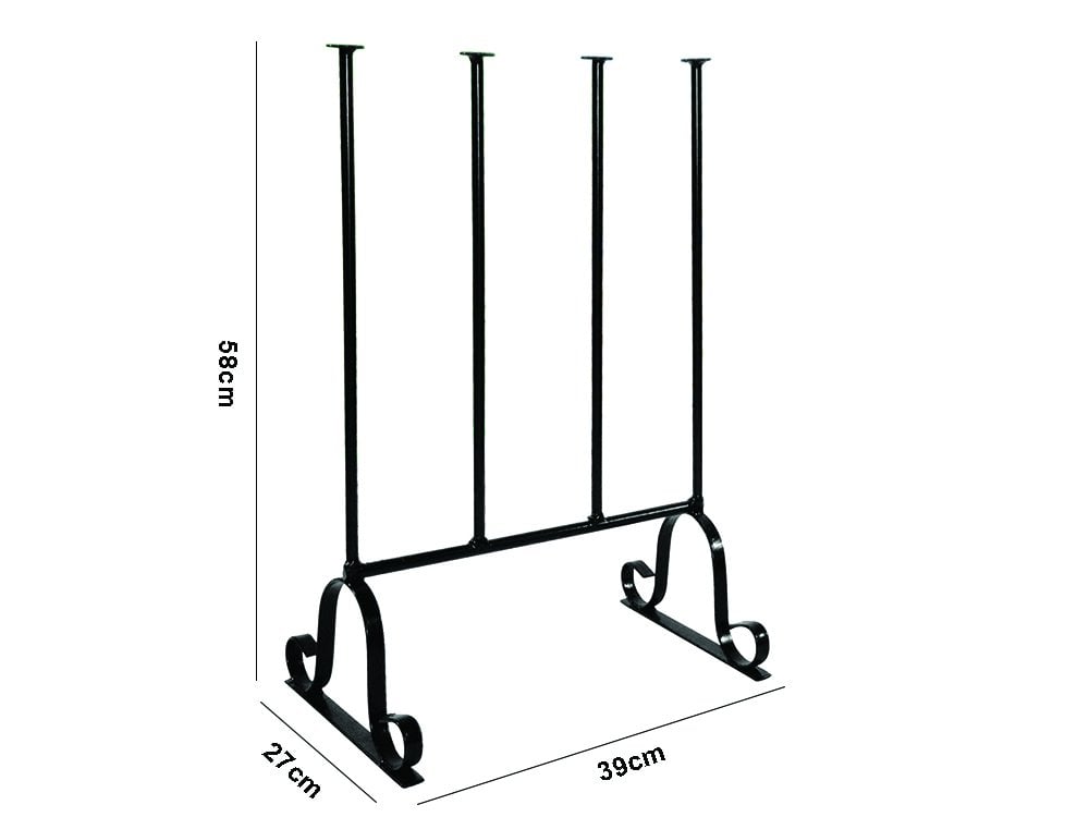 Wellington Boot Stand, holding 2 Pairs, measurements