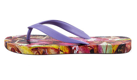 Backdoorshoes - Autumn Leaves Beach Flip Flops