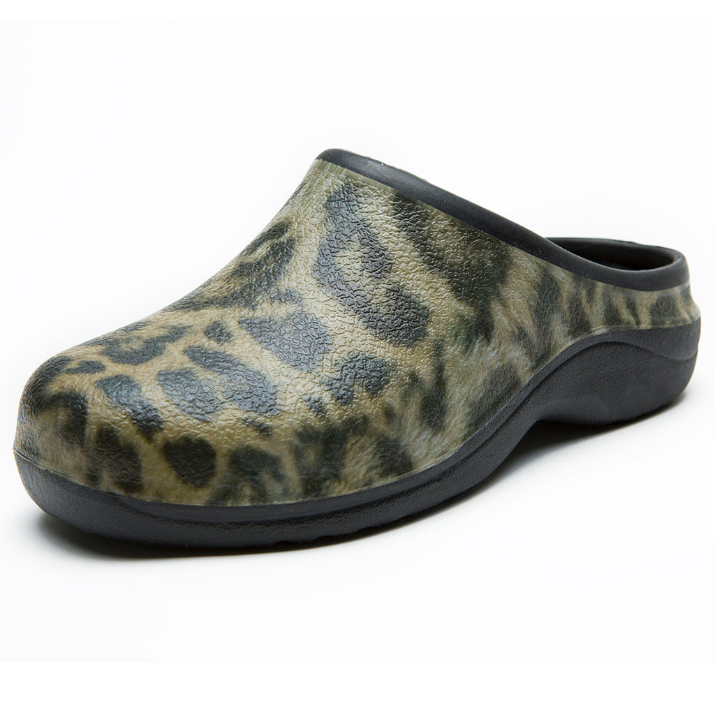 Backdoorshoes - Leopard Classic Clogs