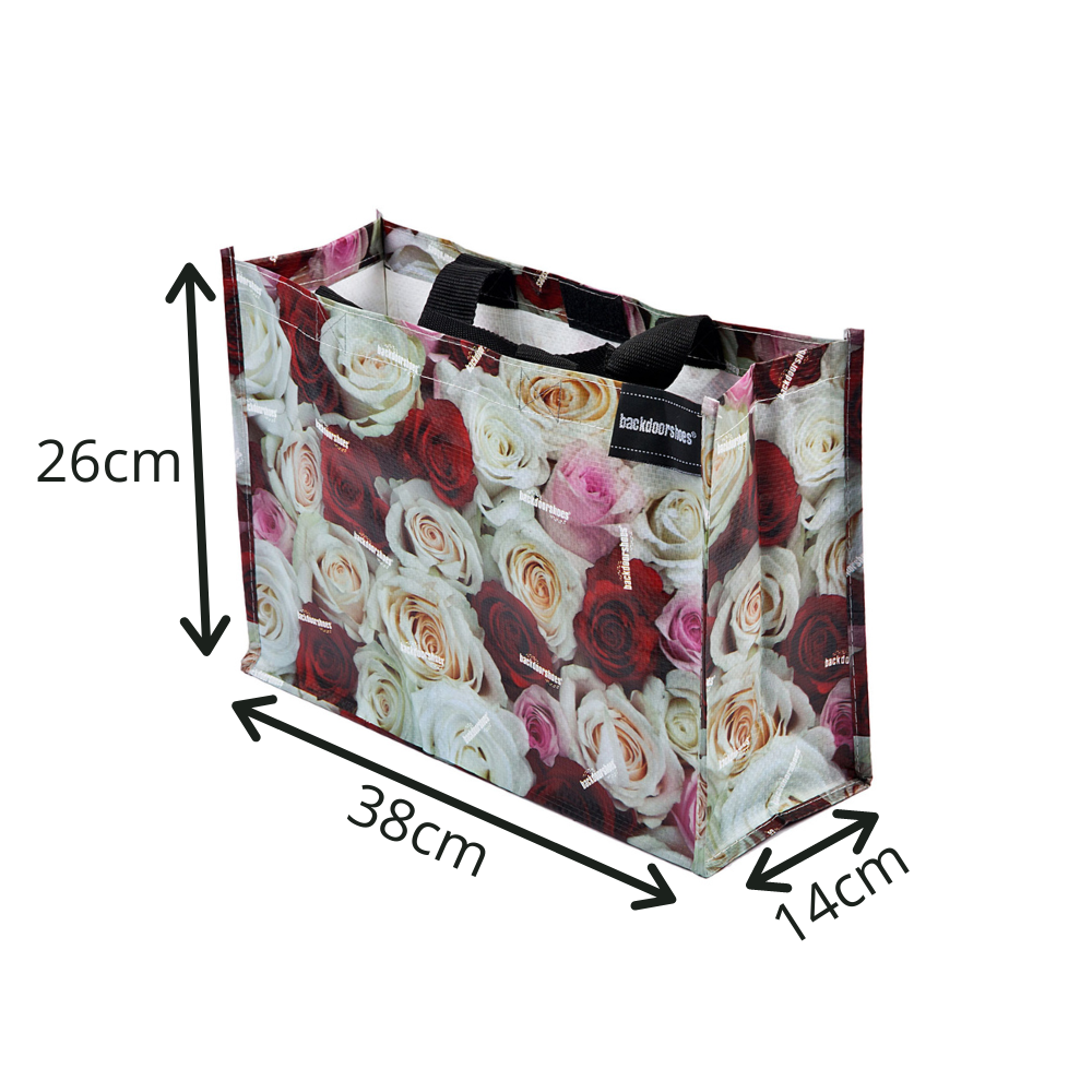 Backdoorshoes - Roses Mini Shopper/Gift Bag