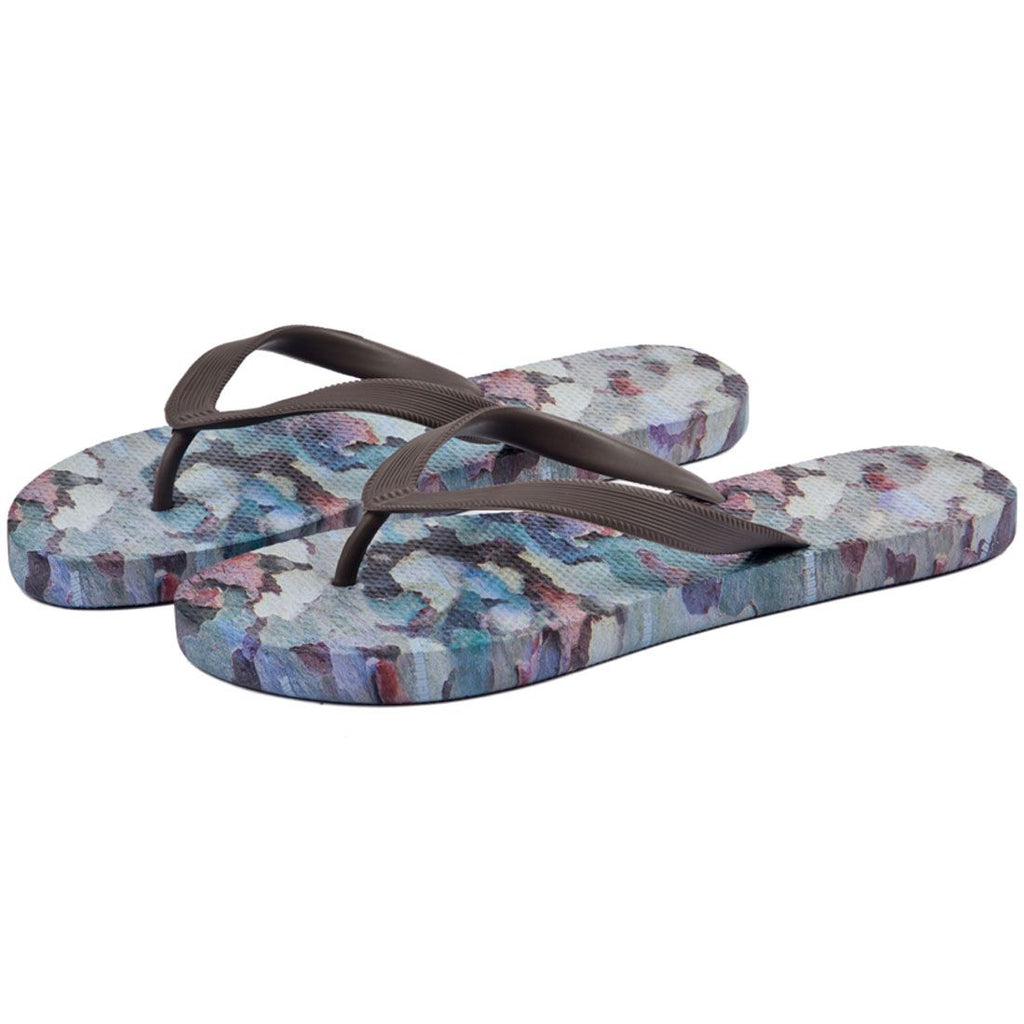 Backdoorshoes - Tree Camo Beach Flip Flops